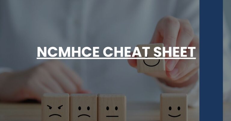 NCMHCE Cheat Sheet Feature Image