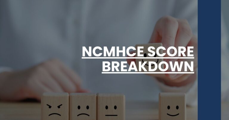 NCMHCE Score Breakdown Feature Image